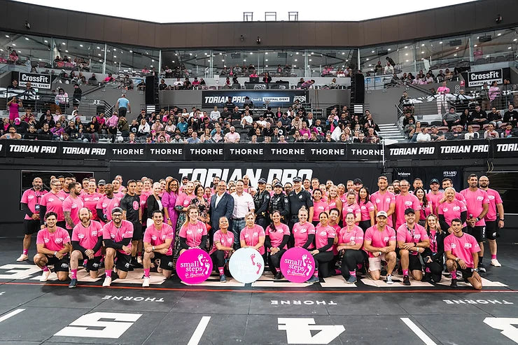Crossfit's Torian Pro - Paint the Pro Pink day